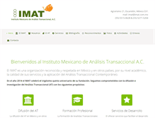Tablet Screenshot of imat.com.mx